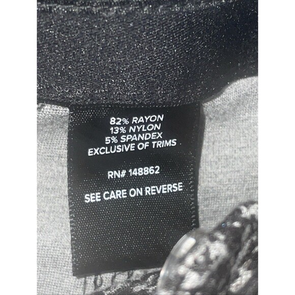 Torrid Pants Women’s 18 Black Bootcut Leg Stretch Pockets Elastic Waist Career - Picture 8 of 11